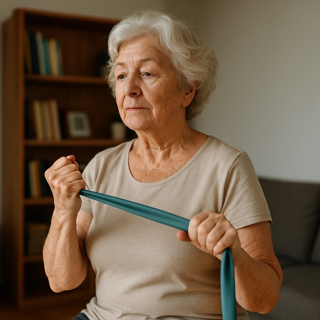 Ejercicios para rehabilitación de fractura de húmero próximal